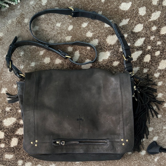 Jerome Dreyfuss Leather Crossbody Bag - Picture 1 of 8